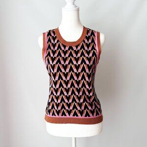 RSQ chevron patterned vest